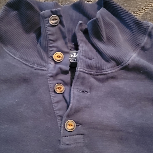 Polo by Ralph Lauren Henley Collar Sweatshirt - Picture 4 of 4